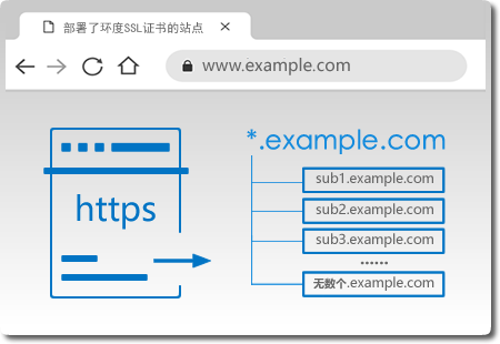 环安信 DV SSL证书（通配符）