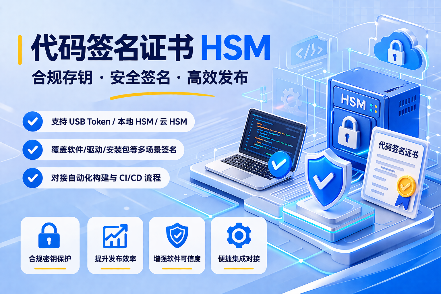 代码签名证书 hsm 代码签名证书 hsm