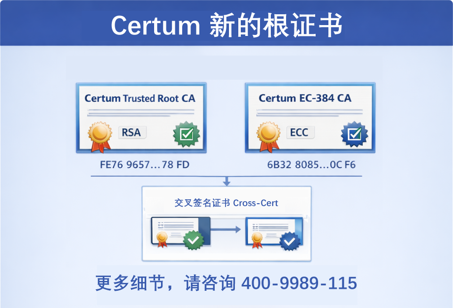 Certum CA 换根通知