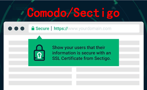 Comodo/Sectigo SSL证书