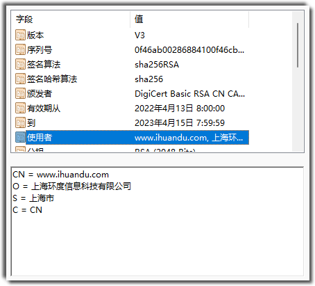OV SSL证书